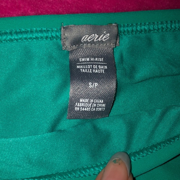 NWOT Aerie Hi-rise Swimsuit Bottom - Picture 2 of 4